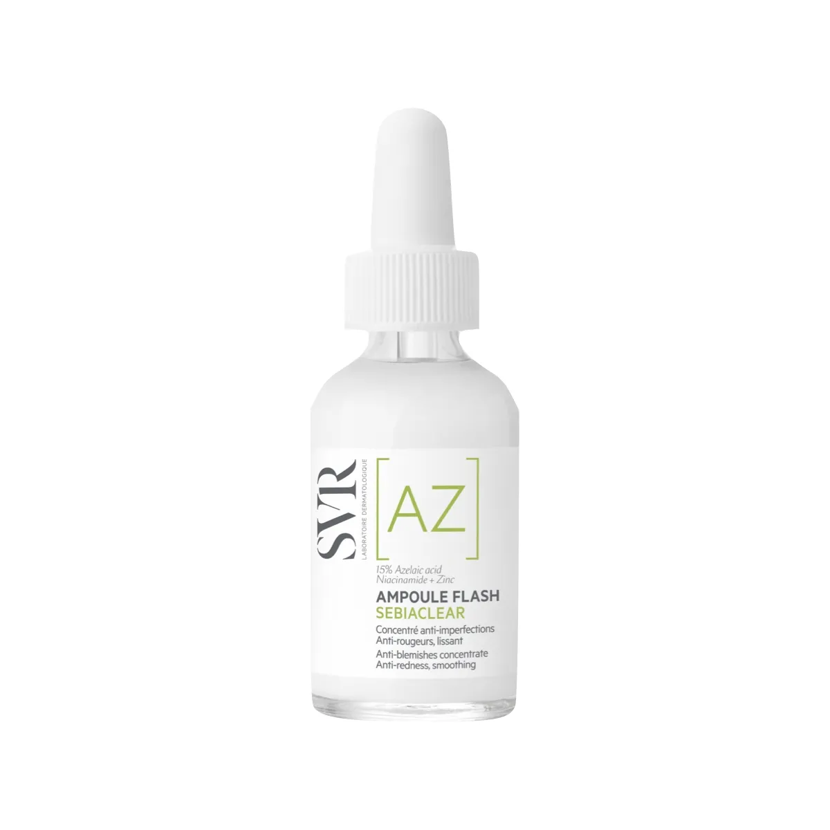 SVR SEBIACLEAR AMPOULE [AZ] FLASH koncentruotas serumas, 30 ml - 