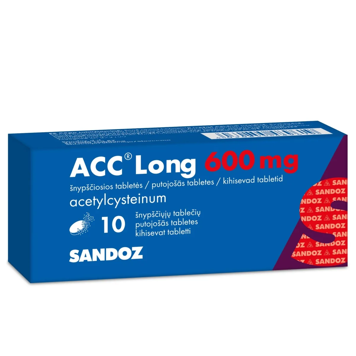 ACC Long 600mg šnypšč.tab. N10 - 