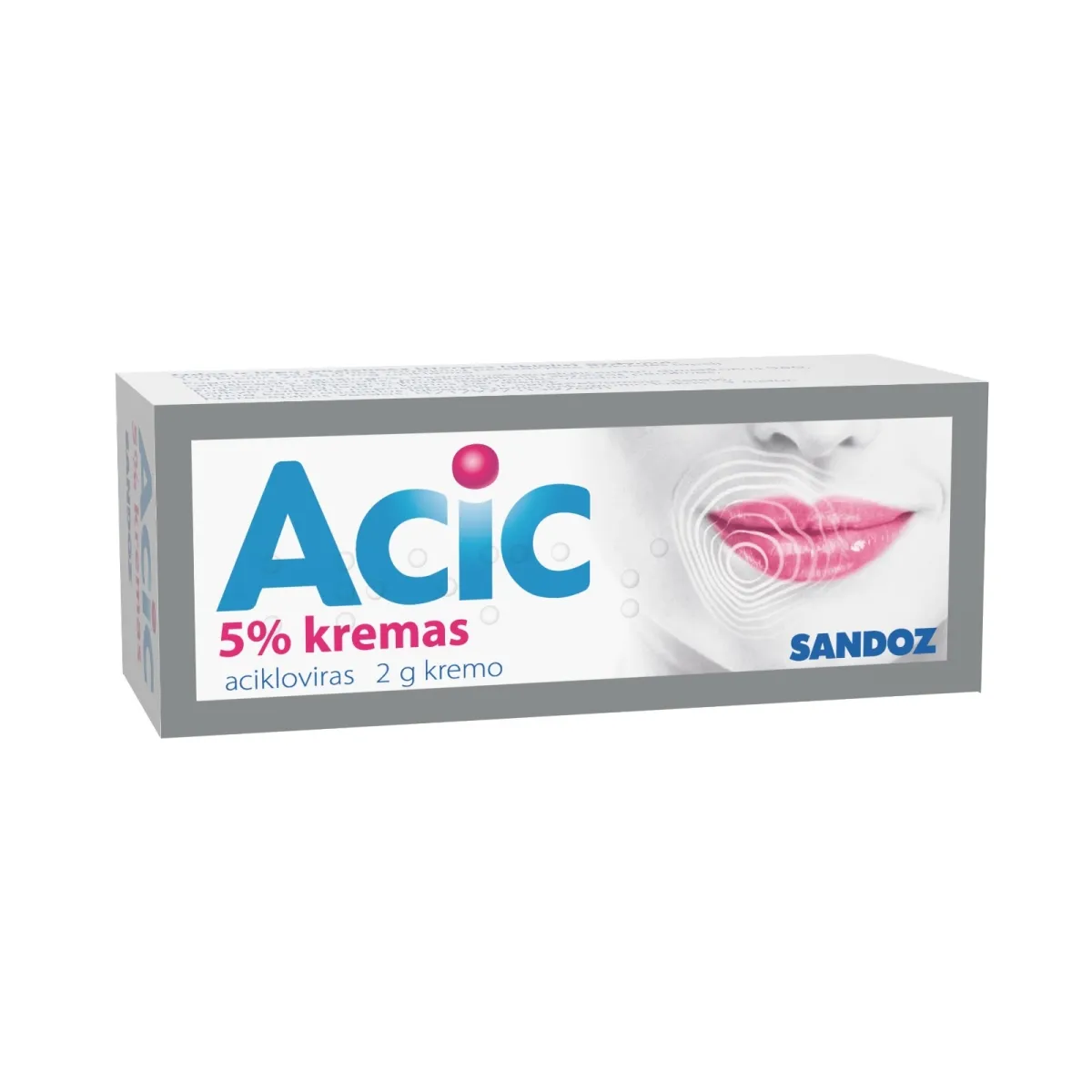 Acic 50mg/g kremas 2g N1 - 