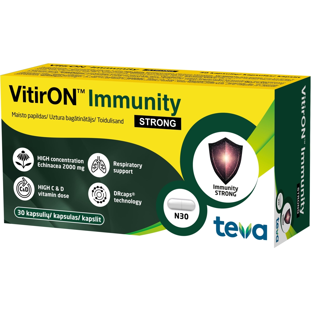 VitirON Immunity Strong kapsulės N30 -  1
