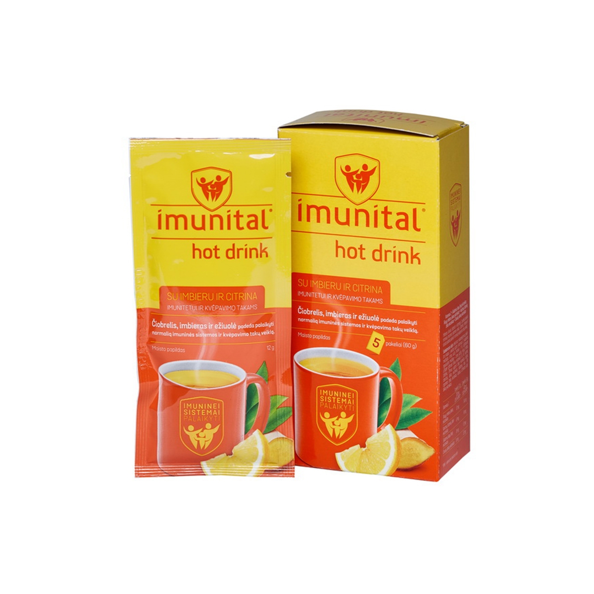 IMUNITAL su imbieru ir citrina HOT DRINK, N5 - 
