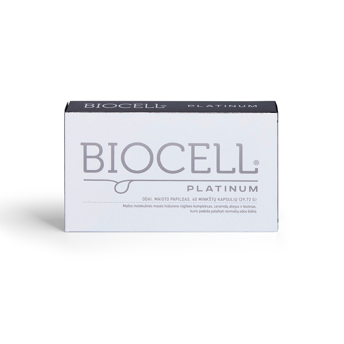 BIOCELL PLATINUM, 40 minkštų kapsulių - 