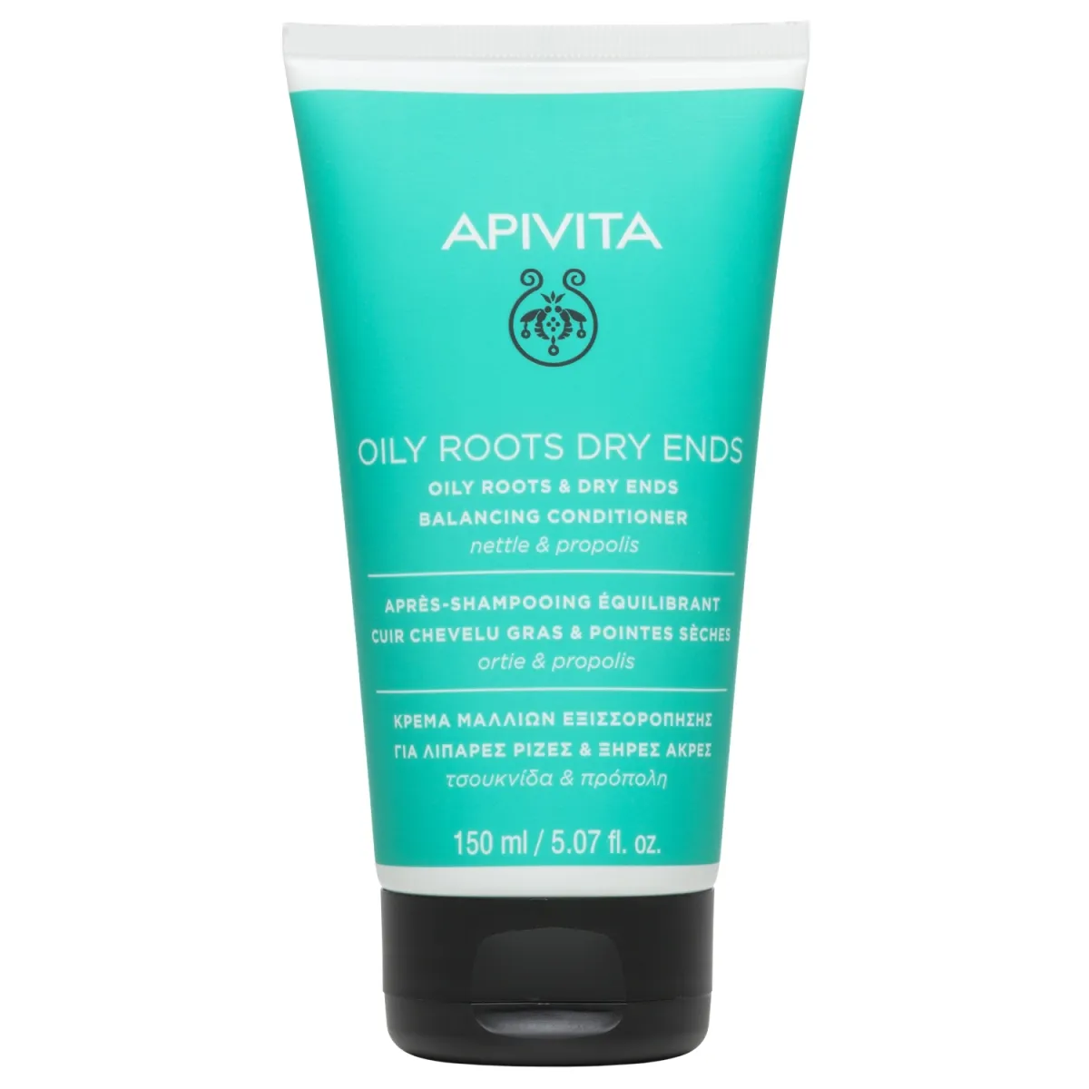 APIVITA plaukų kondicionierius riebios šaknys/sausi galiukai, 150ml - 