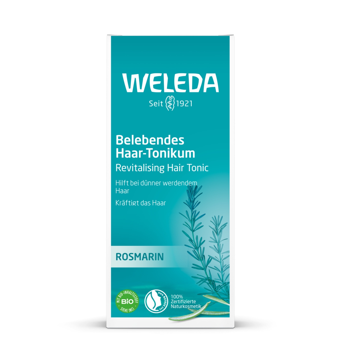 WELEDA tonikas nuo plaukų slinkimo su rozmarinais 100 ml - 