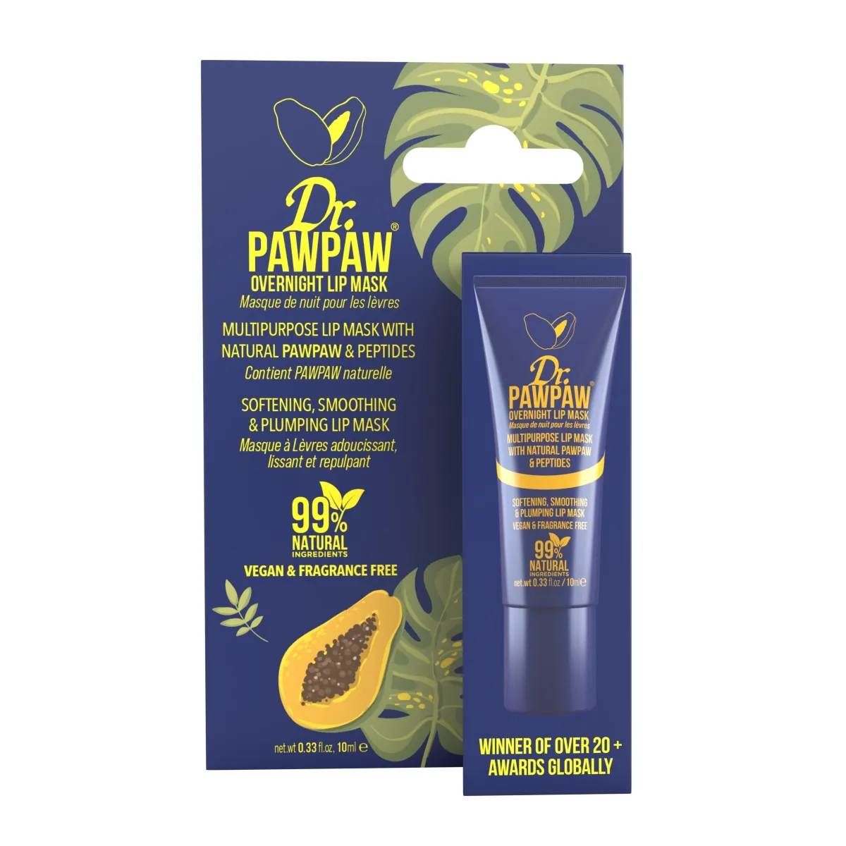 Dr. PAWPAW lūpų kaukė OVERNIGHT 10ml - 