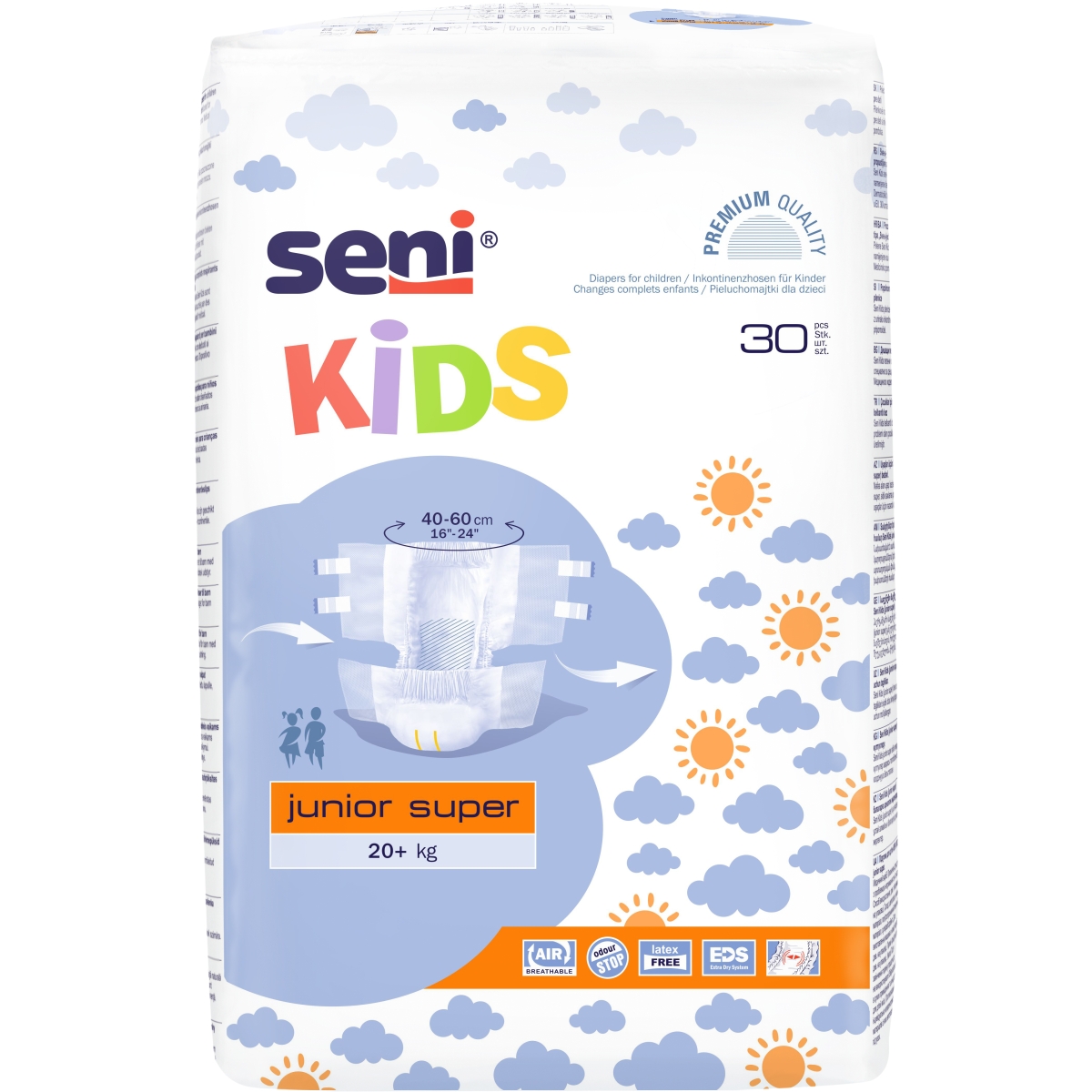 SENI Kids Junior Super (premium) 20+ kg N30 - 
