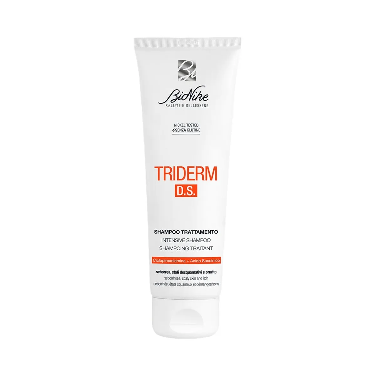 BioNike šampūnas seborėjinio dermatito paveiktai odai TRIDERM DS,125ml - 