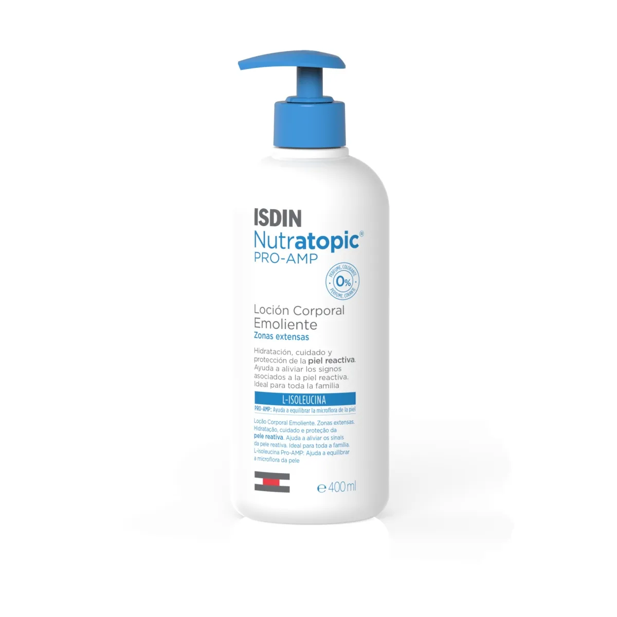 ISDIN kūno losjonas NUTRATOPIC PRO-AMP, 400ml - 