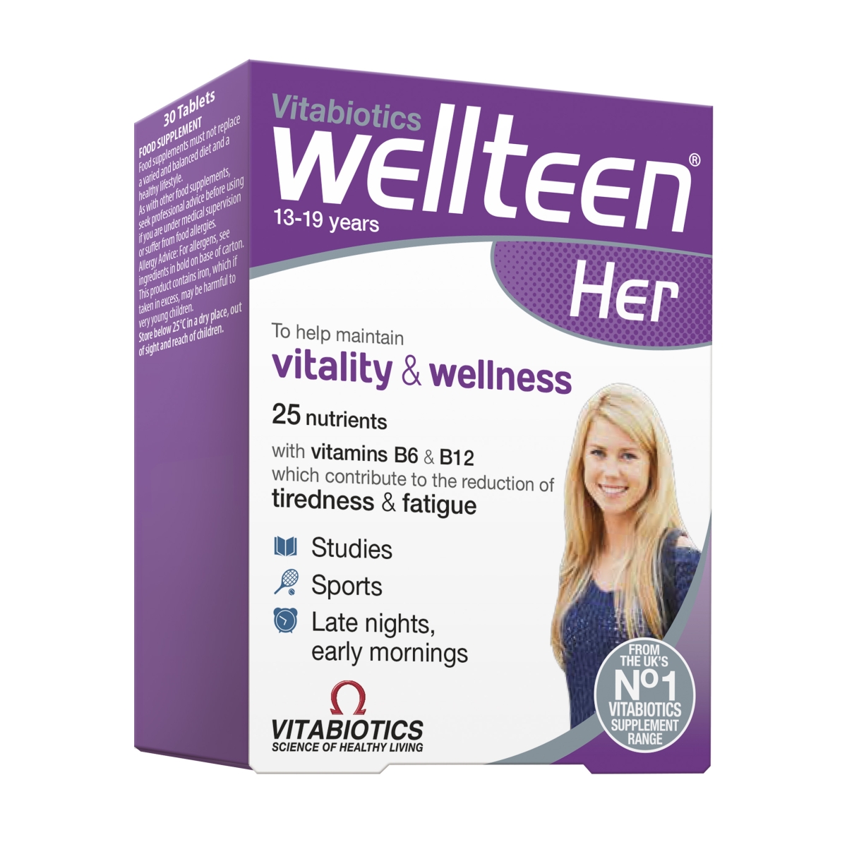WELLTEEN HER, 30 tablečių - 