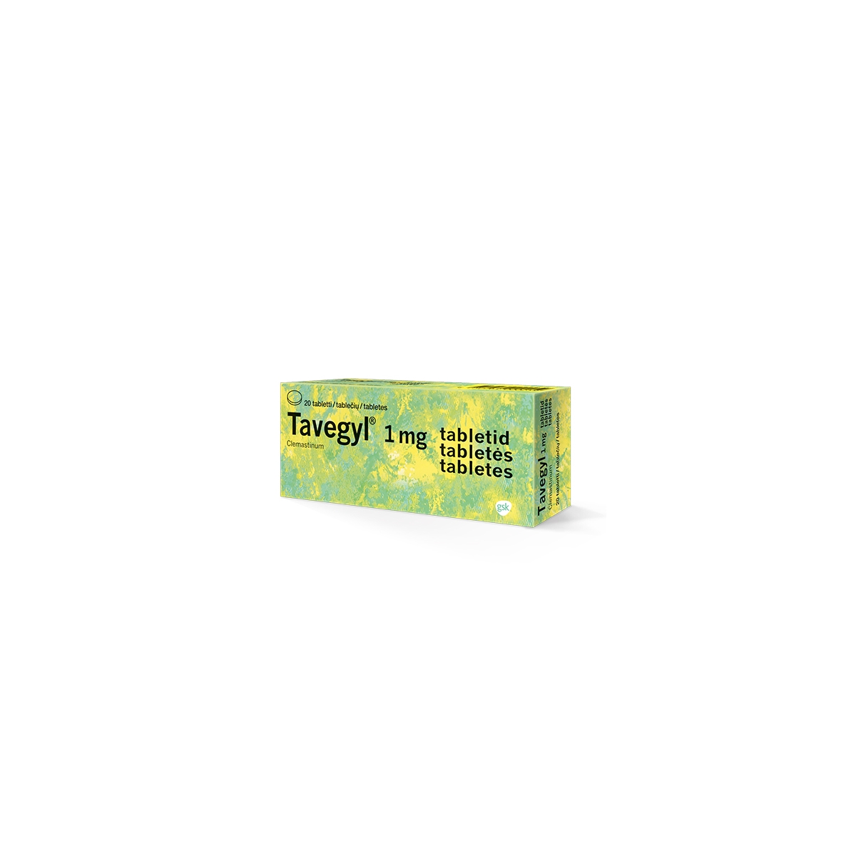Tavegyl 1mg tab. N20 -  1