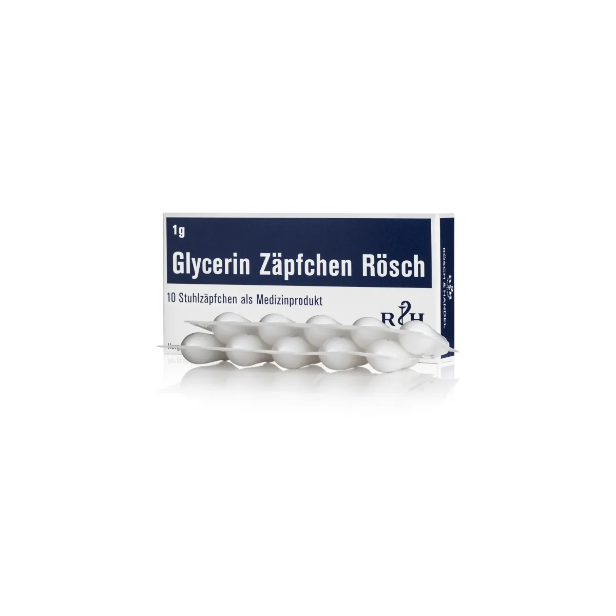 Glicerino žvakutės Rösch 1g N10 - 