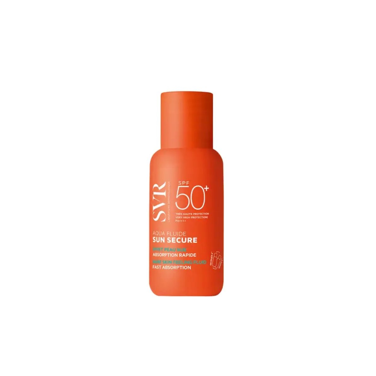 SVR apsauginis veido fluidas SUN SECURE ULTRA-LEGER, SPF50+, 50ml - 