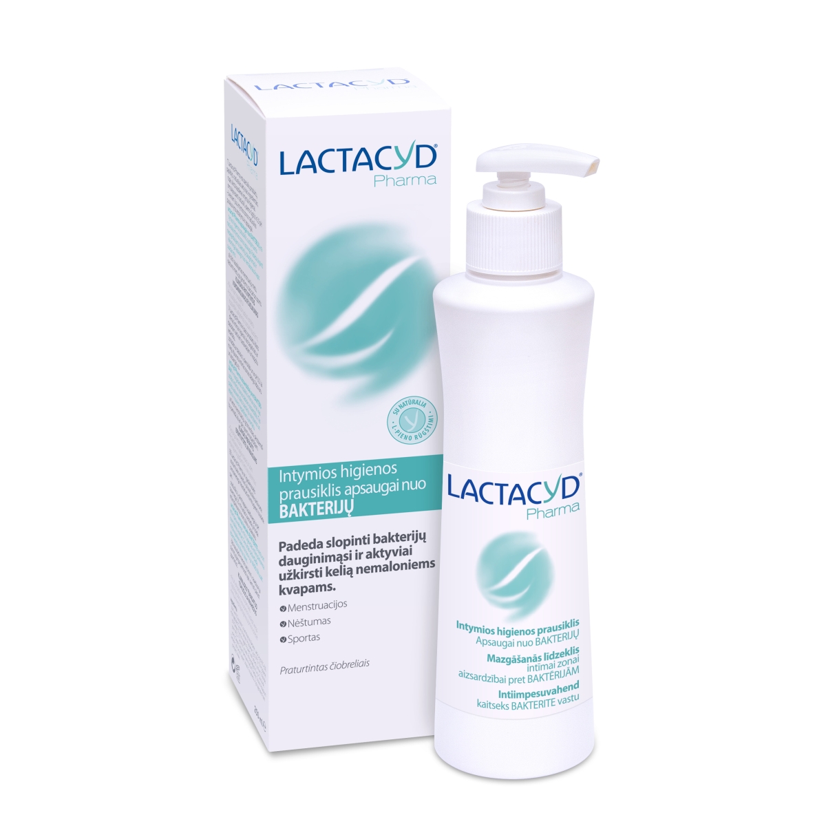 LACTACYD intym. hig. prausiklis ANTIBACTERIAL, 250ml - 