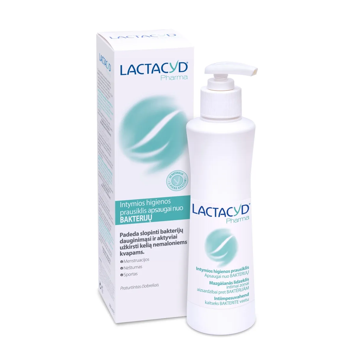 LACTACYD intym. hig. prausiklis ANTIBACTERIAL, 250ml - 