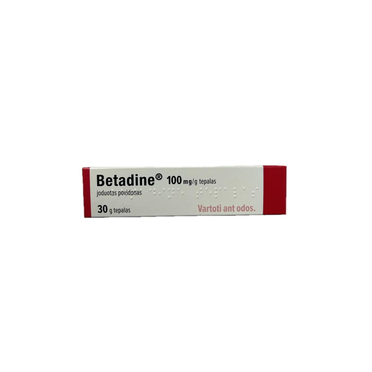 Betadine tepalas 30g (LI) tūbelė 1082701 - 