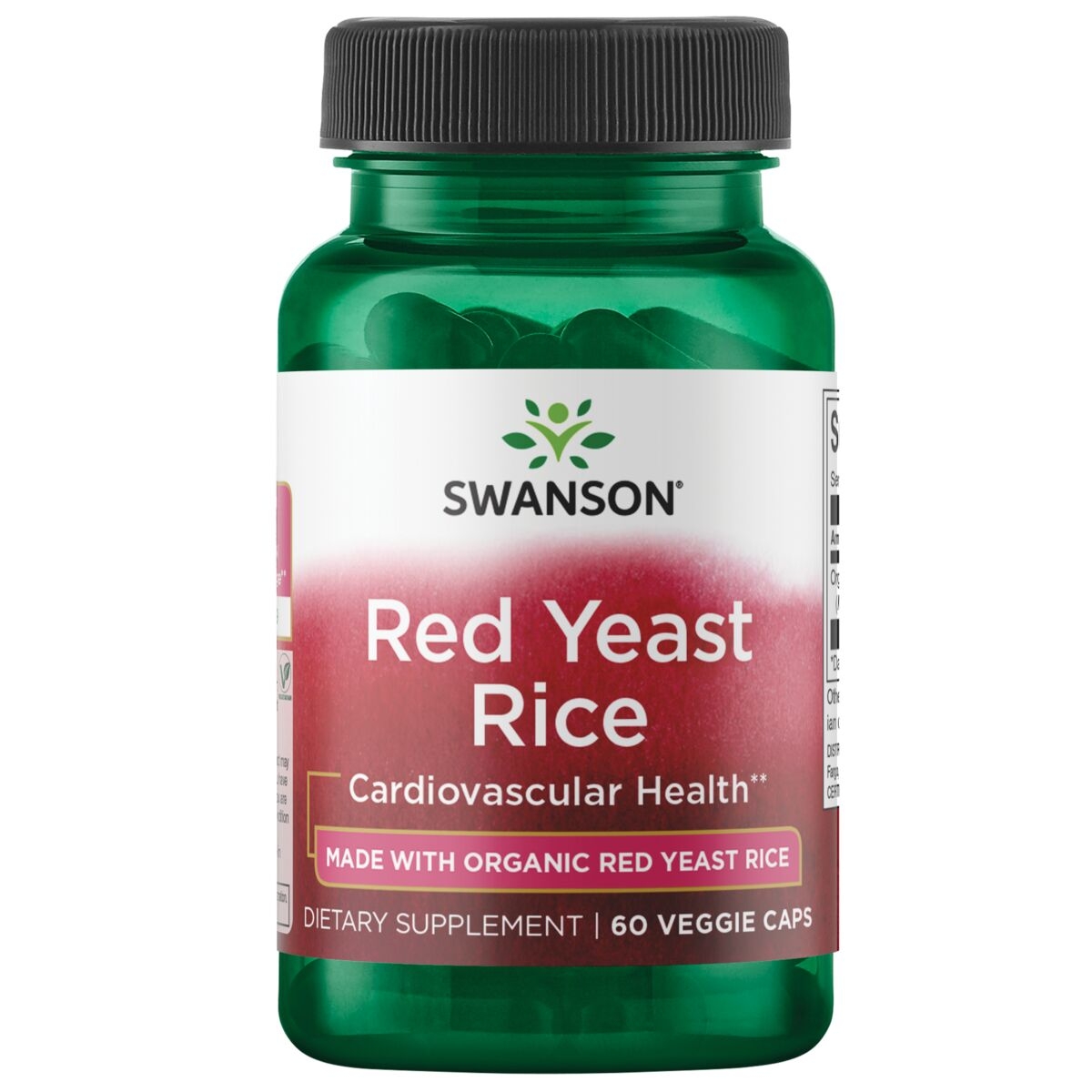 SWANSON RAUDONŲJŲ MIELIŲ RYŽIAI 600 MG 60 KAPS. - 