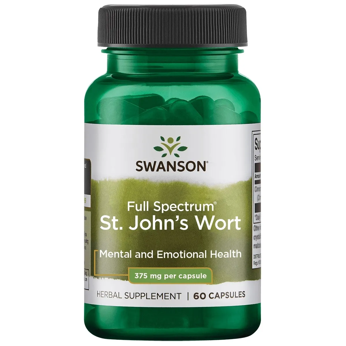 SWANSON Jonažolė 375mg kapsulės N60 - 