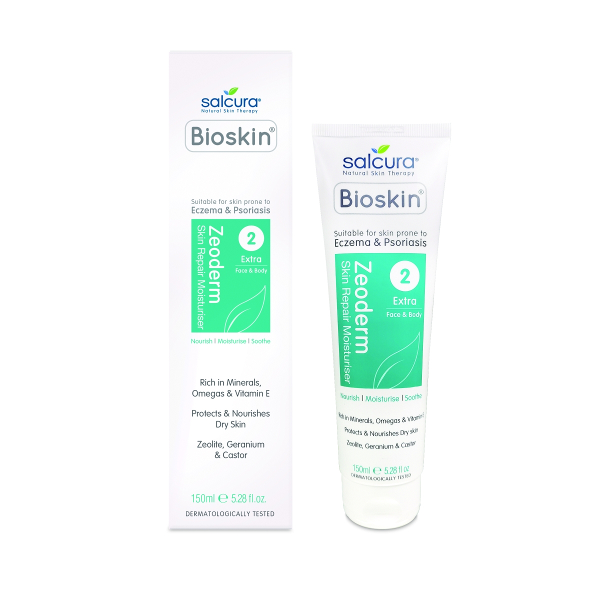 SALCURA atstatomasis kremas probleminei odai BIOSKIN ZEODERM, 150ml - 