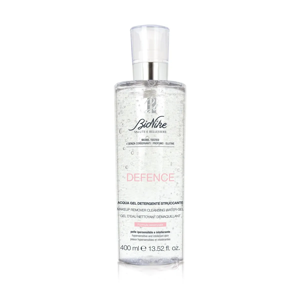 BioNike valomasis gelinis vanduo jautriai odai DEFENCE, 400 ml - 