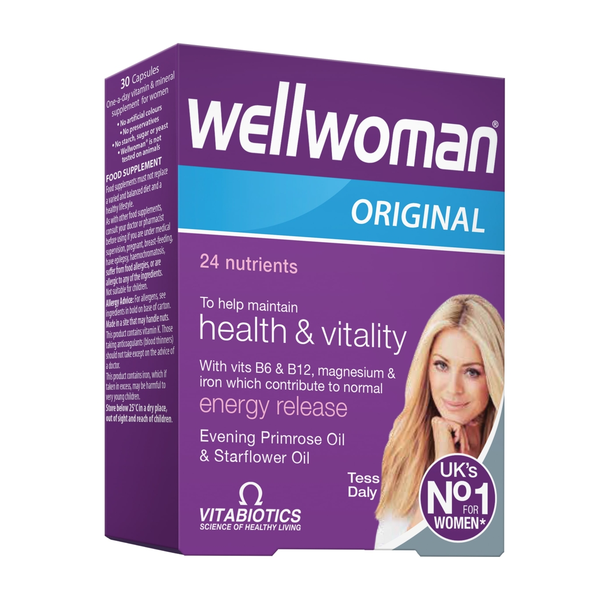 WELLWOMAN ORIGINAL, 30 kapsulių - 