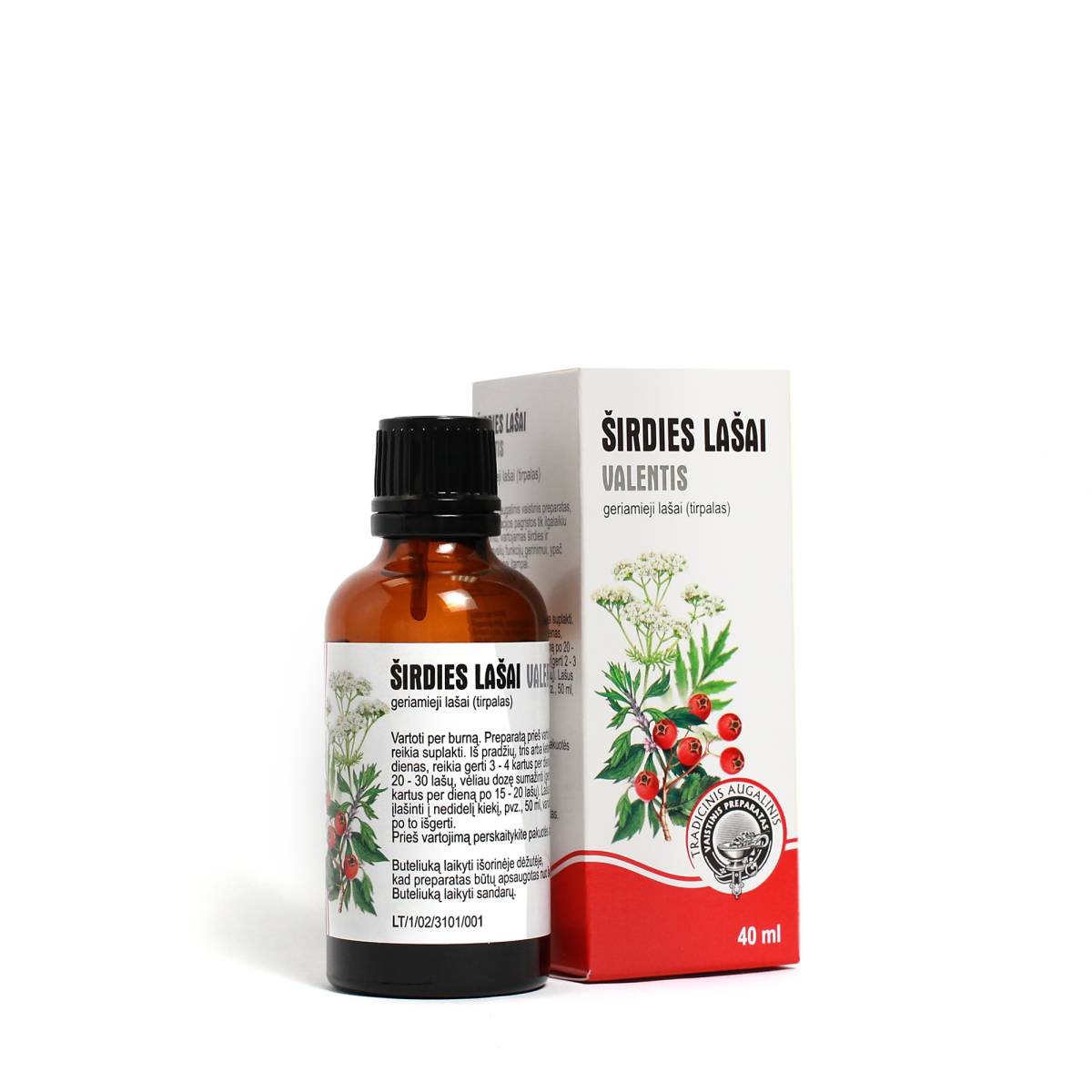 Širdies lašai VALENTIS 40ml N1 - 