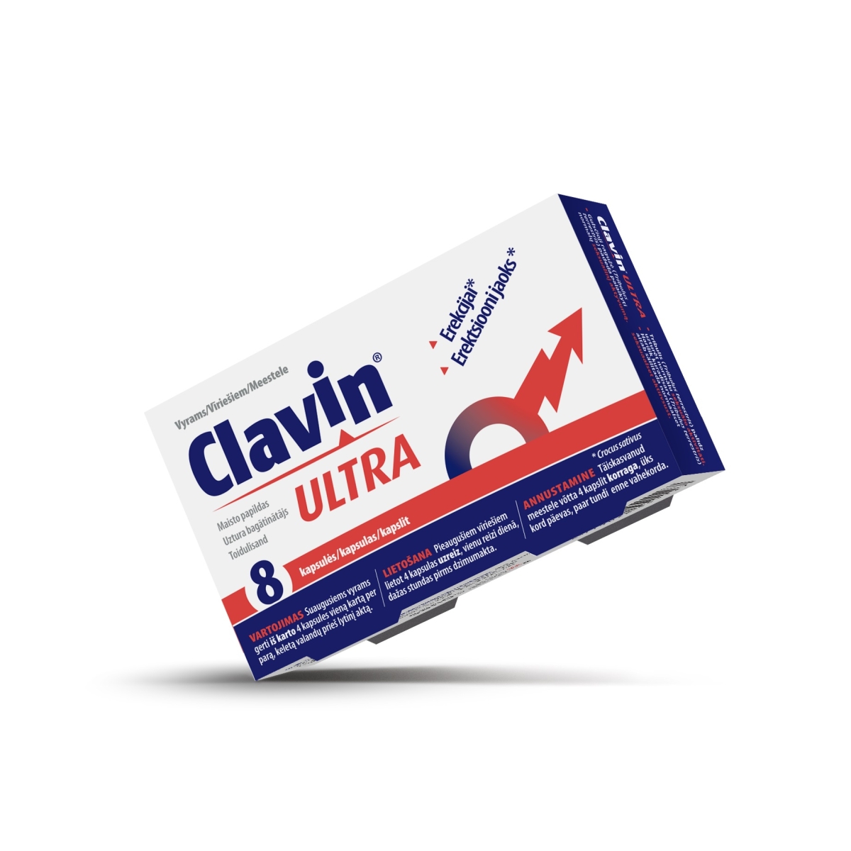 Clavin Ultra kapsulės N8 - 