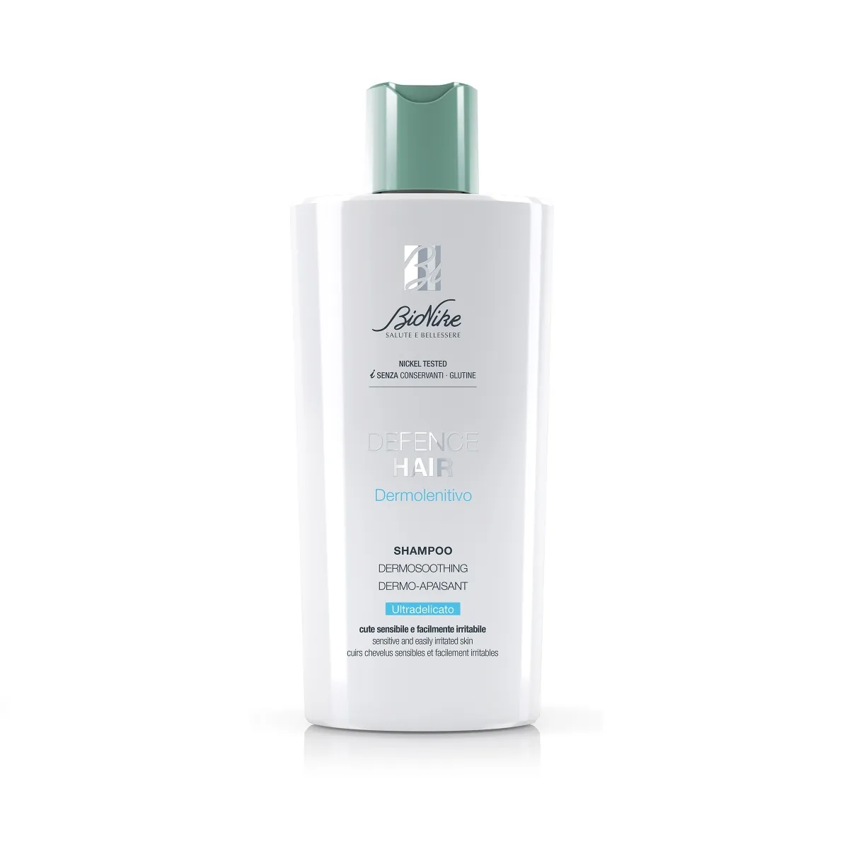 BioNike ypatingai švelnus šampūnas DEFENCE HAIR DERMOSOOTHING, 200 ml - 
