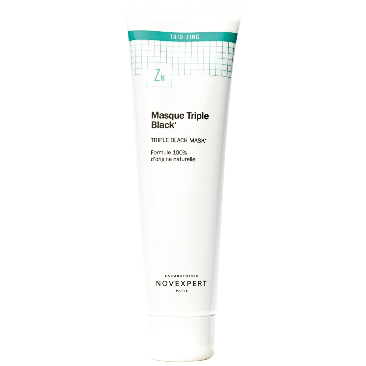 NOVEXPERT trejopo poveikio juoda, valomoji veido kaukė 70g - 