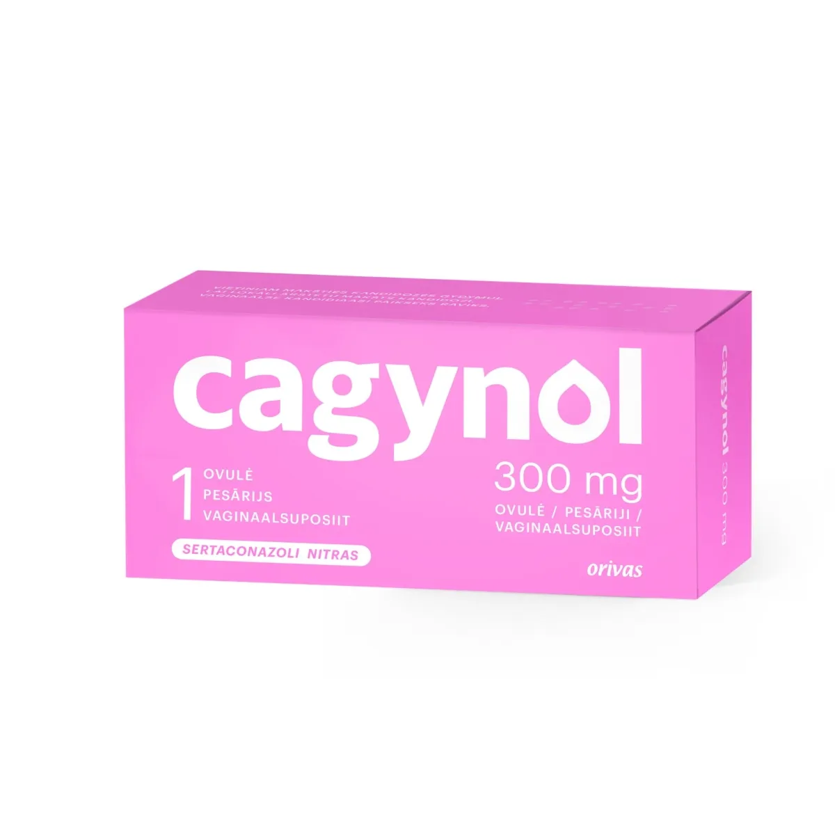 Cagynol 300mg ovulė N1 - 