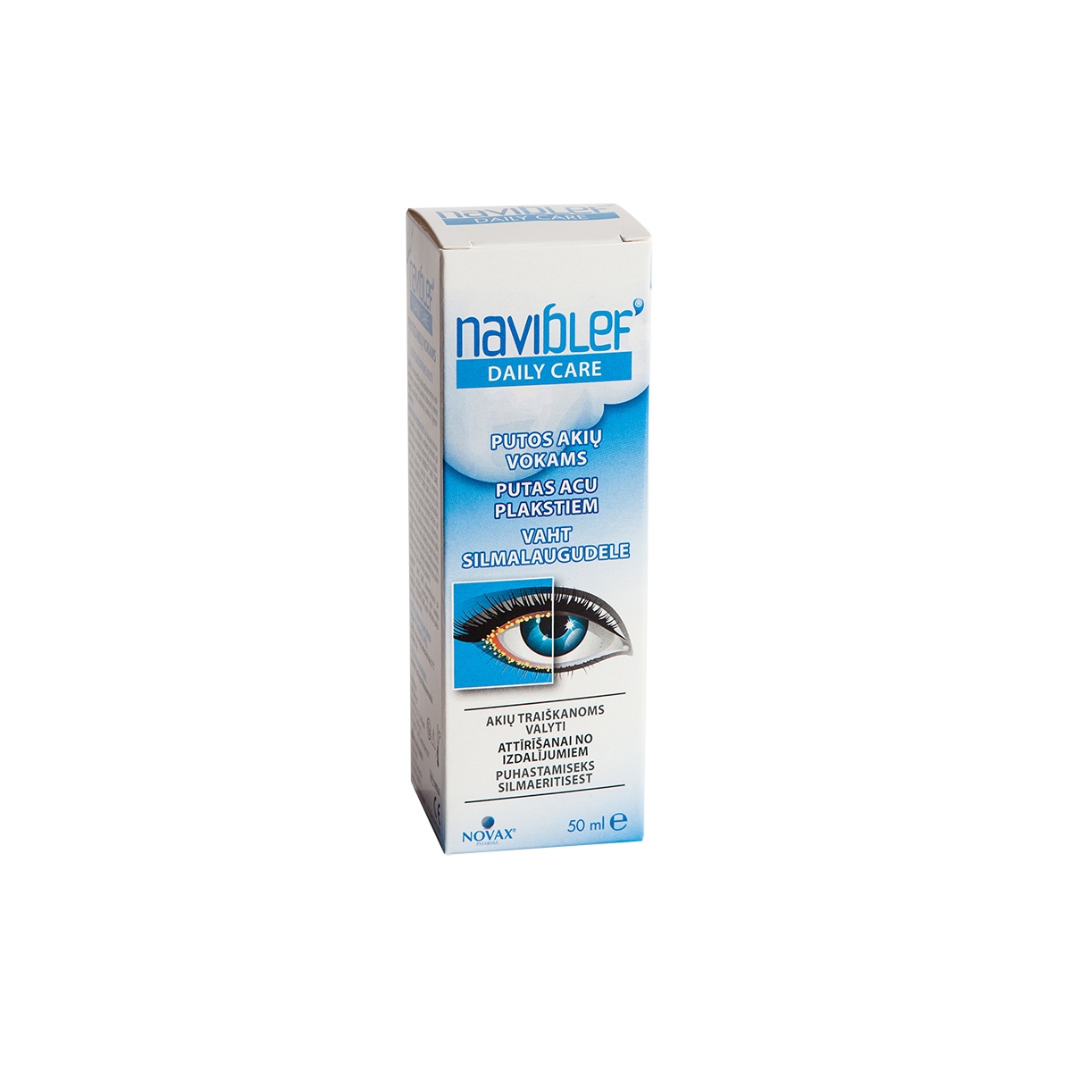 NAVIBLEF putos akių vokams DAILY CARE, 50ml - 
