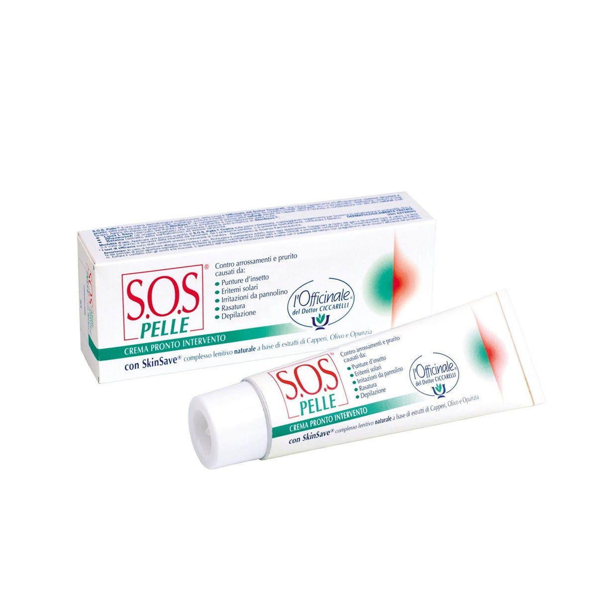 CICCARELLI greitos pagalbos daugianfunkcinis kremas SOS PELLE, 25ml - 