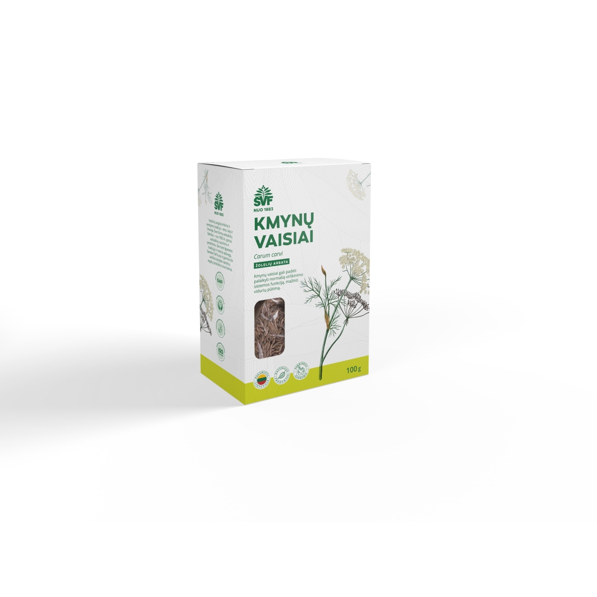 ŠVF žolelių arbata KMYNŲ VAISIAI, 100g - 