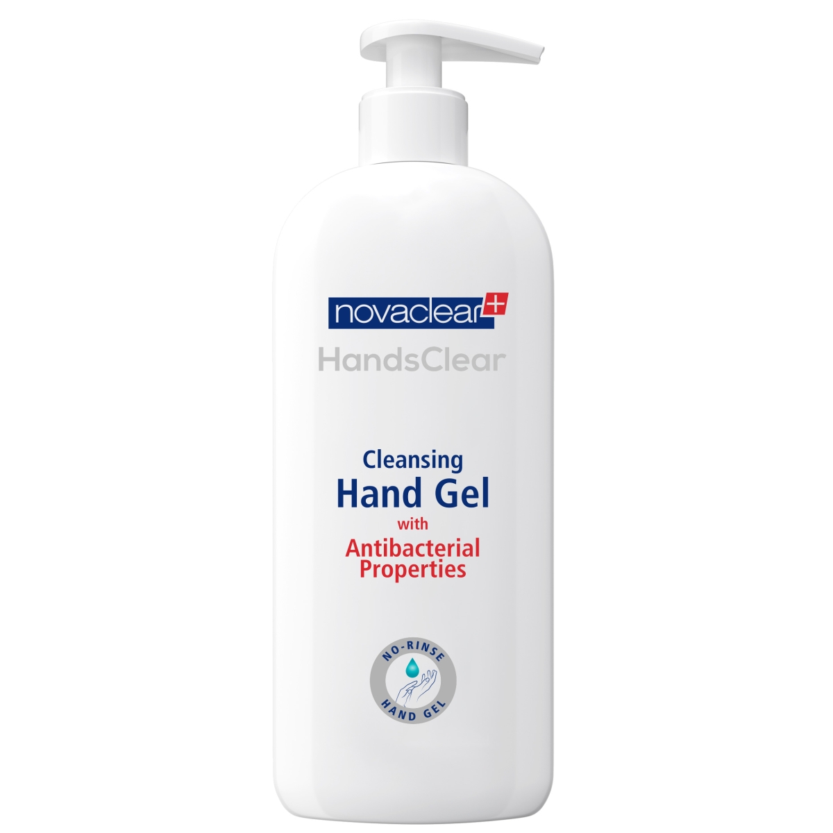 NOVACLEAR antibakterinis rankų gelis, 500ml - 
