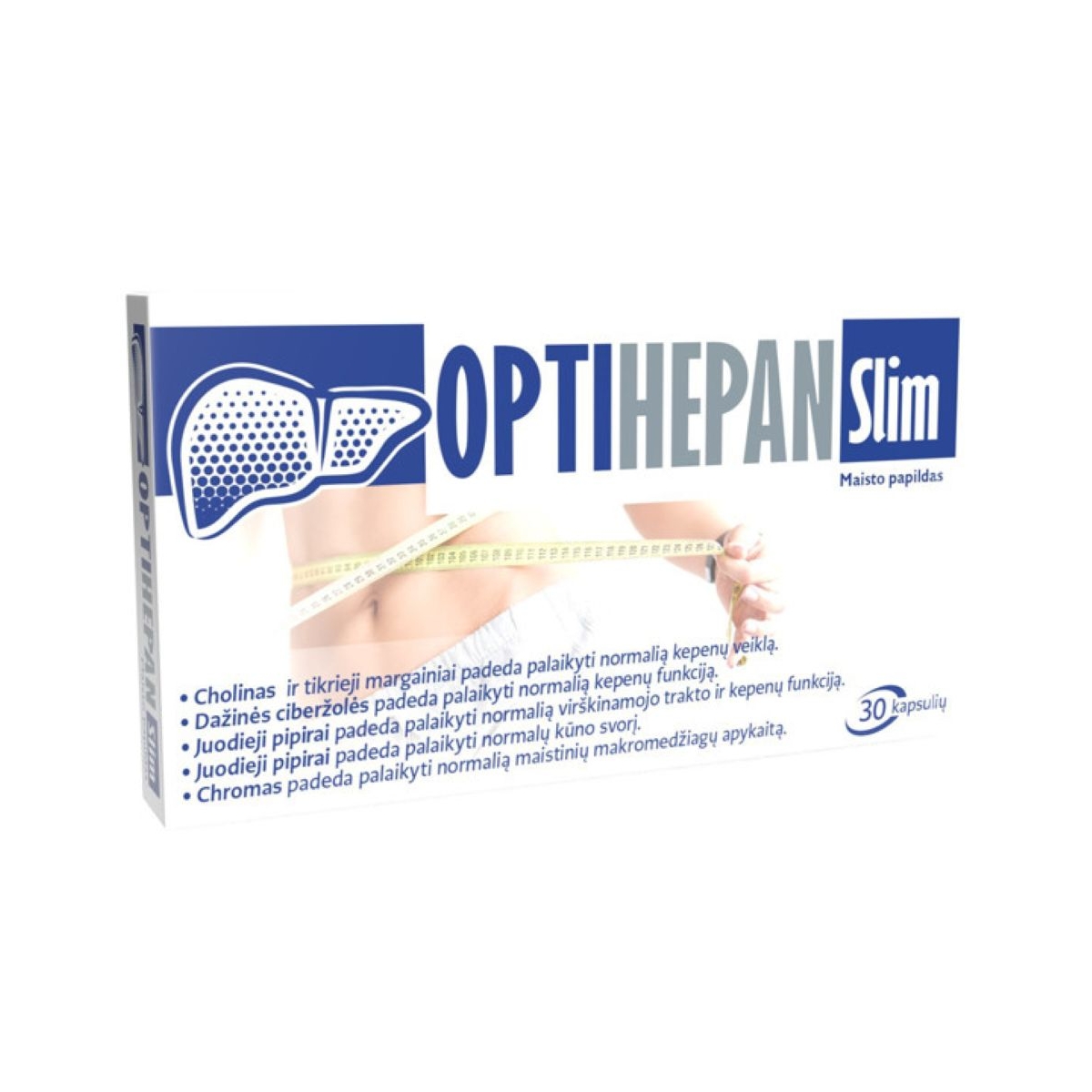 Optihepan Slim caps. N30 - 