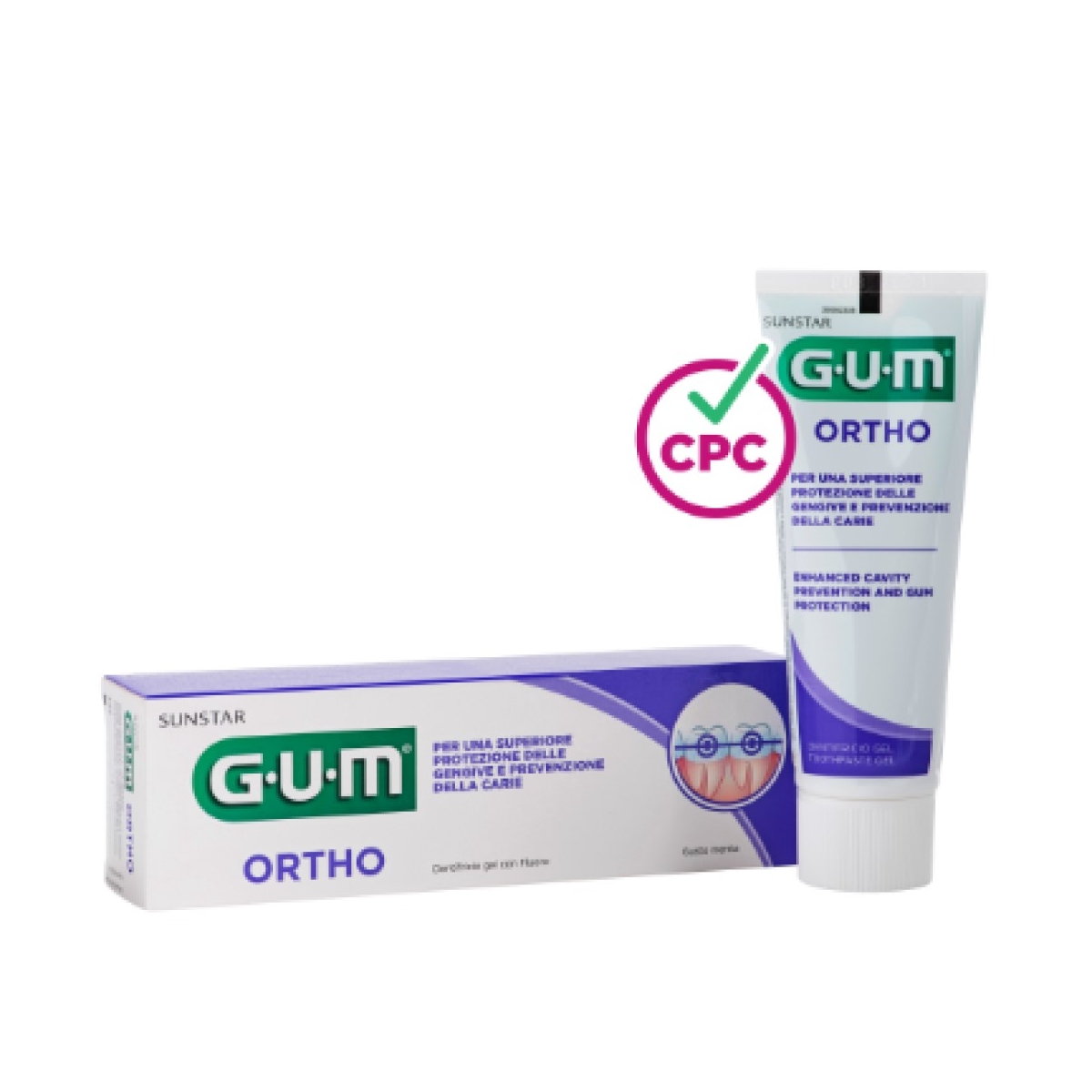 G.U.M. dantų pasta ORTHO, 75ml - 