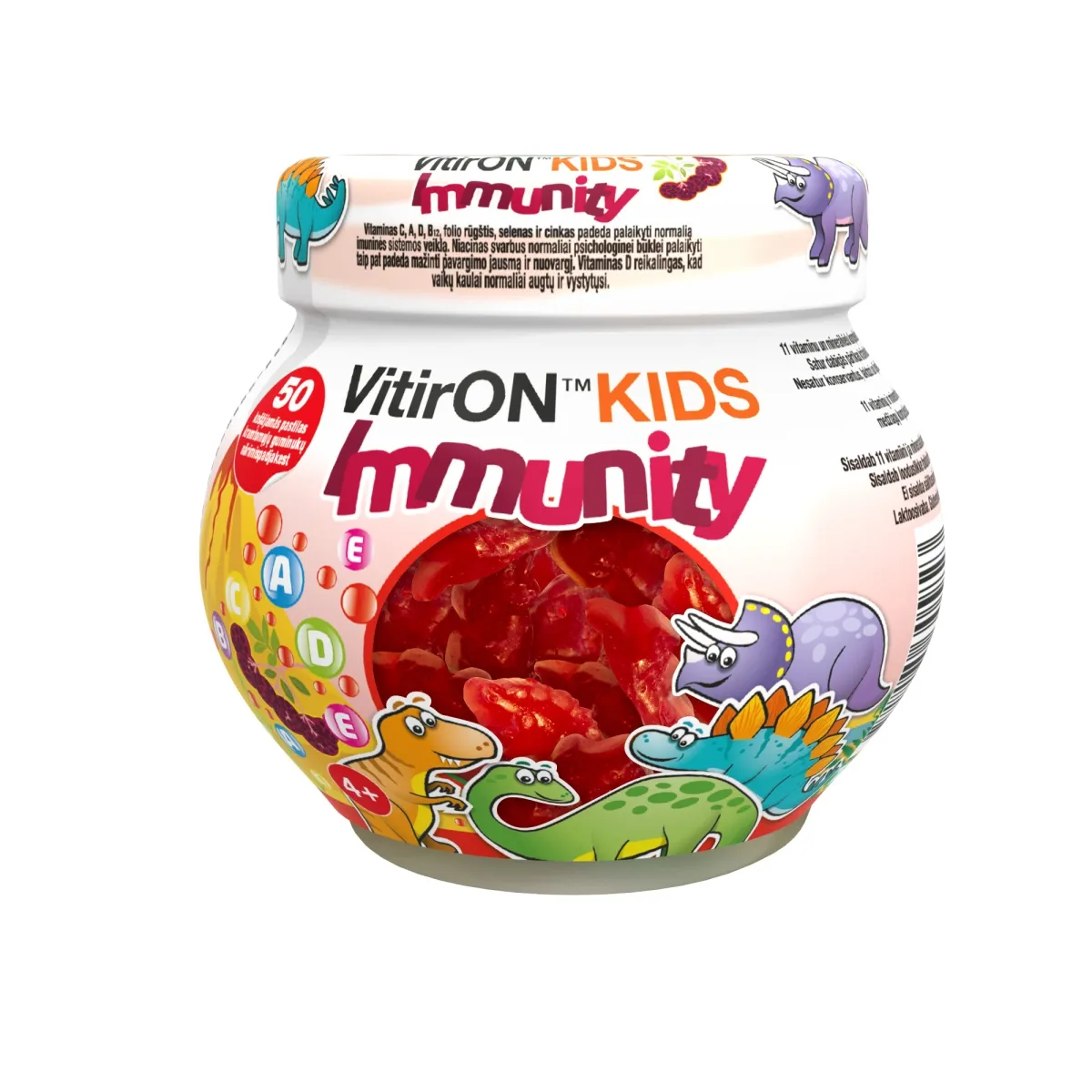 VitirON Kids Immunity guminukai N50 -  1