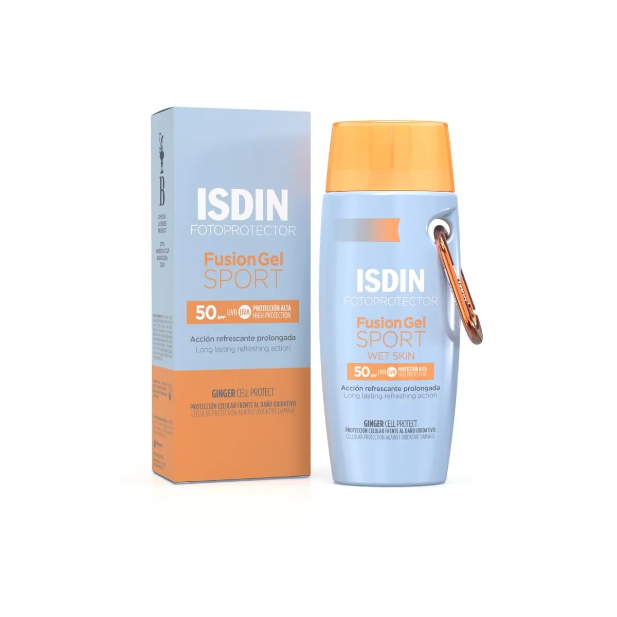 ISDIN FUSION apsauginis gelis sportuojantiems SPF50, 100ml - 