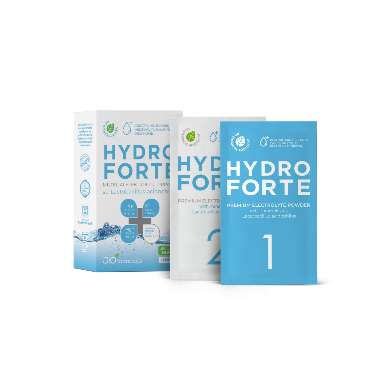 HYDRO FORTE milteliai, N6 - 