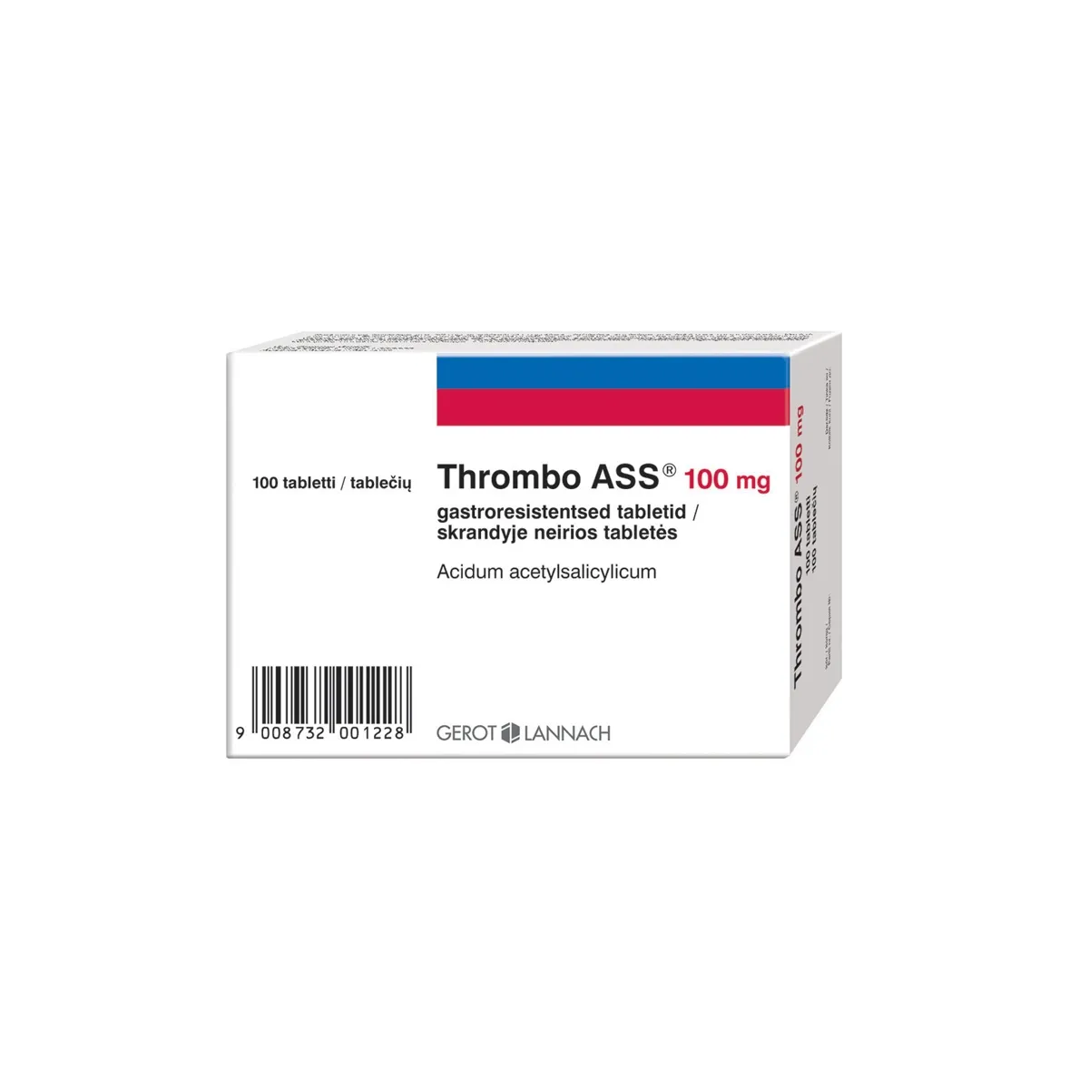 Thrombo ASS 100mg tab. N100 -  1