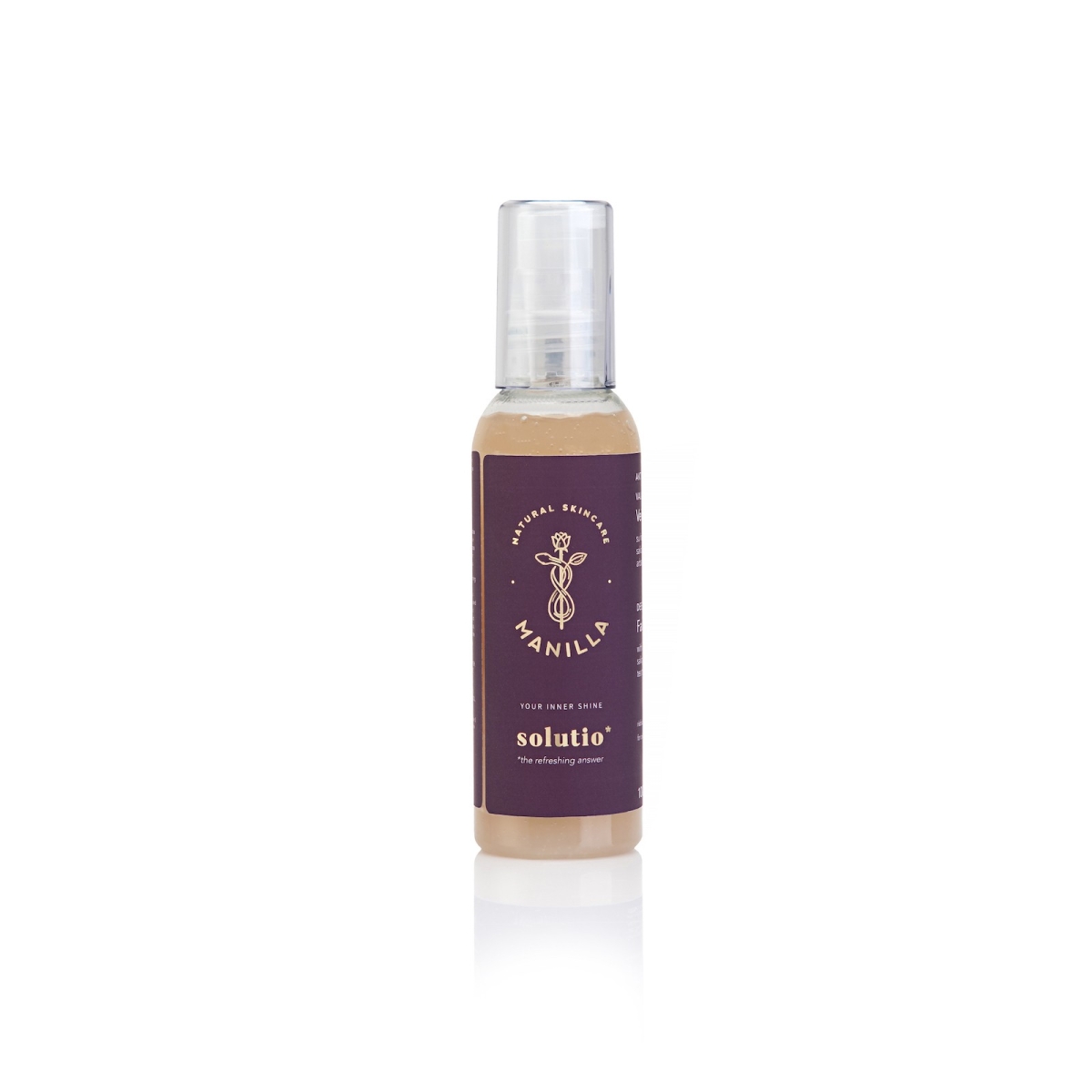MANILLA aktyviai valantis veido prausiklis SOLUTIO, 100ml - 