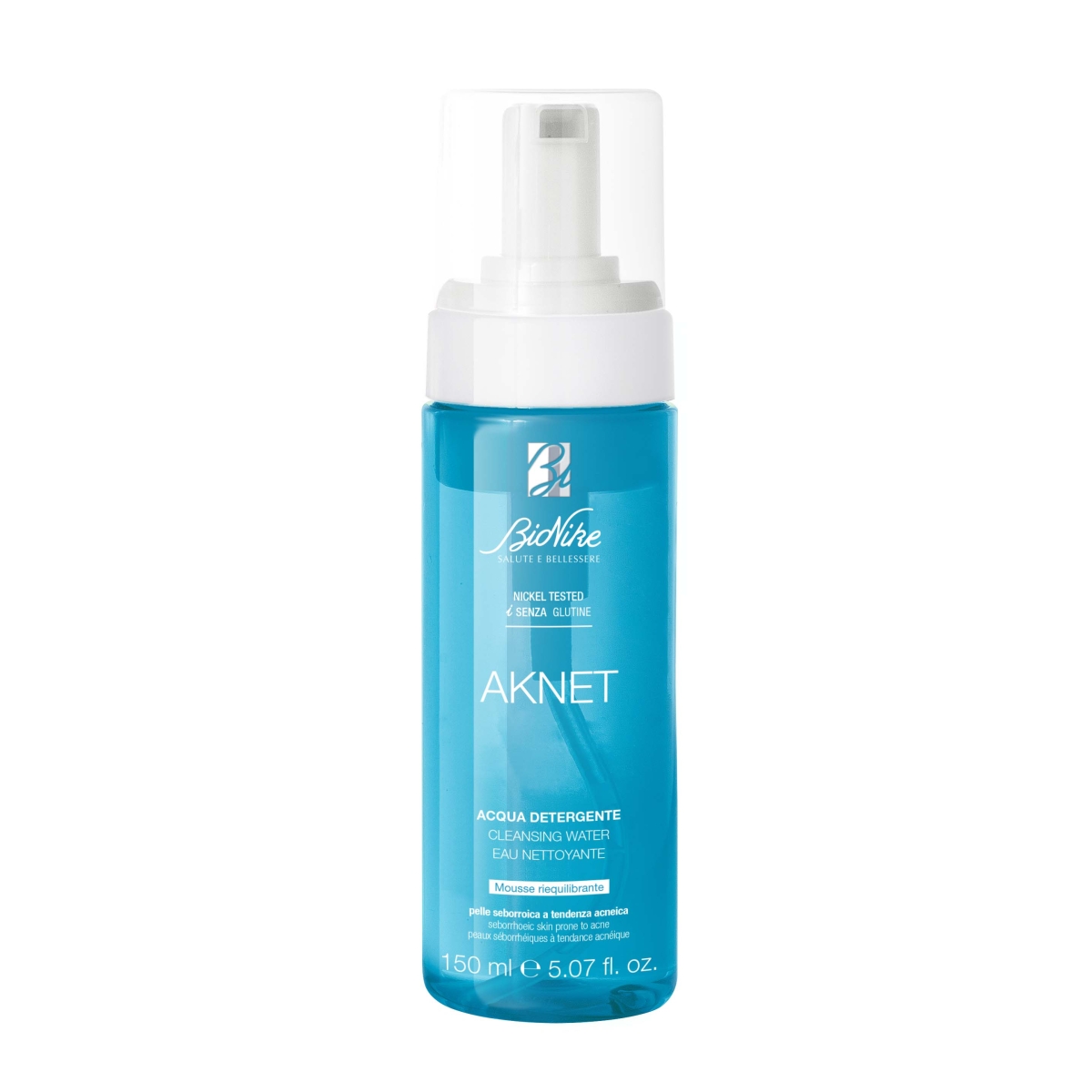 BioNike valomosios putos mišriai ir riebiai odai AKNET, 150 ml -  1