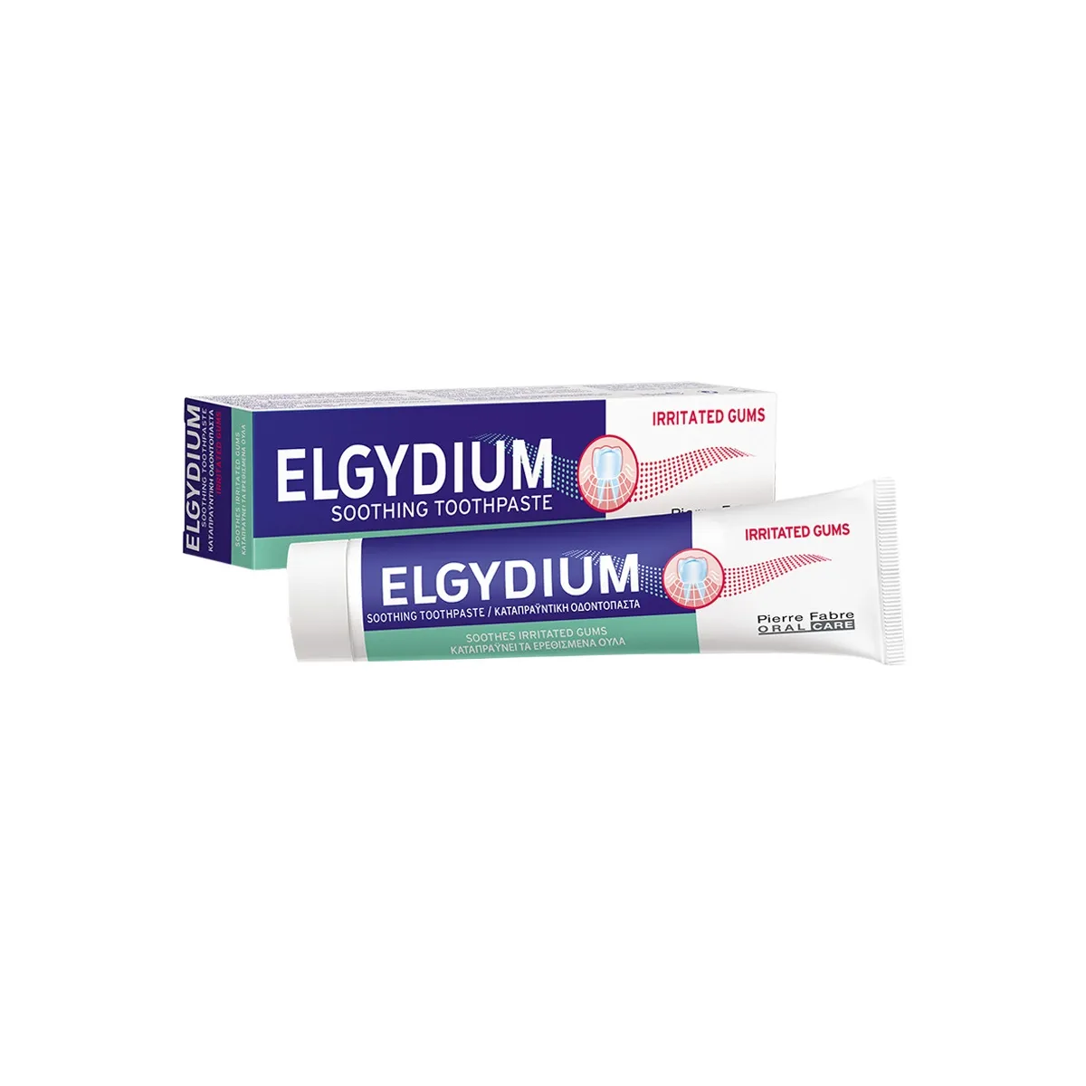 ELGYDIUM IRRITATED GUMS dantų pasta jautrioms dantenoms - 