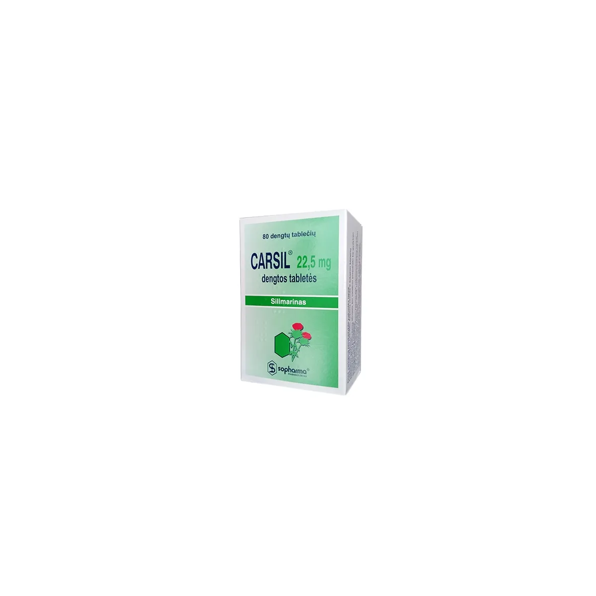 Carsil  22,5mg tab. N80 - 