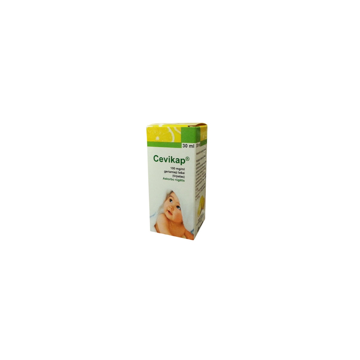 Cevikap 100mg/ml ger.lašai 30ml - 
