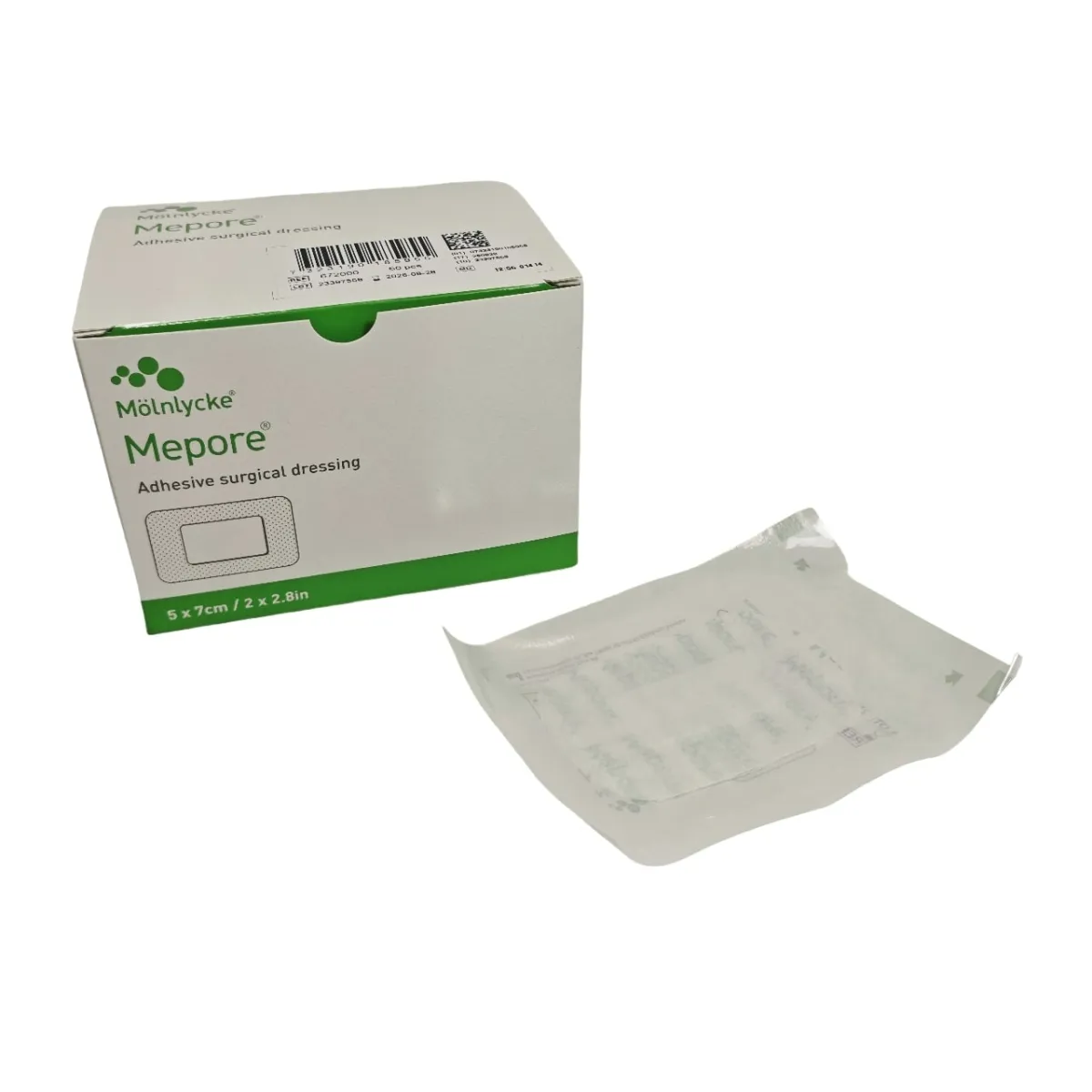 Lipnusis sterilus tvarstis ,,Mepore" 5 x 7 cm - 