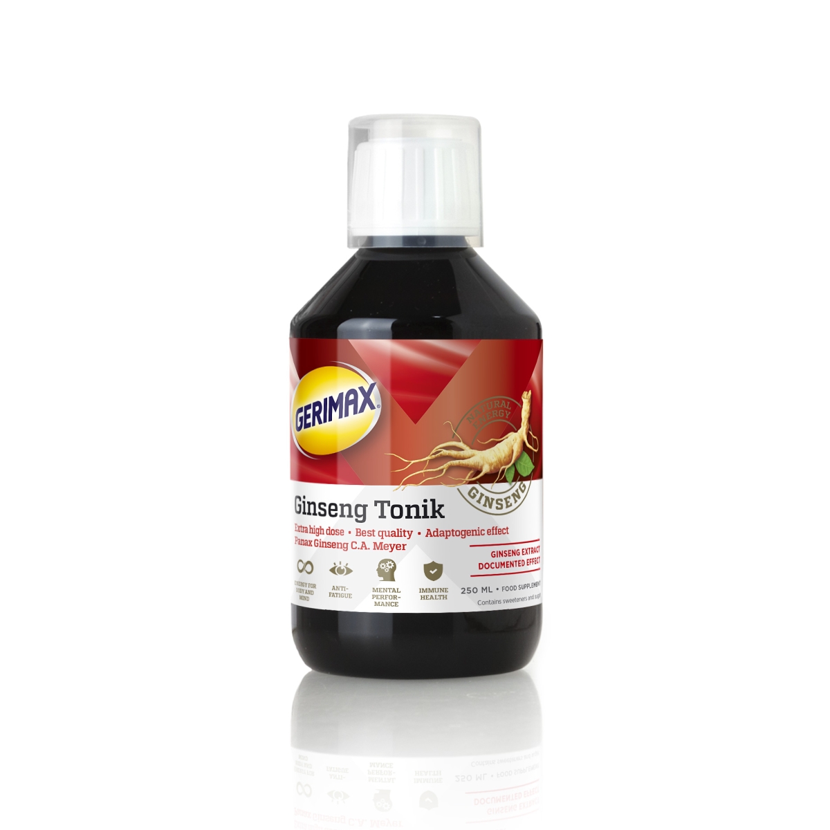 GERIMAX GINSENG TONIC, 250 ml - 
