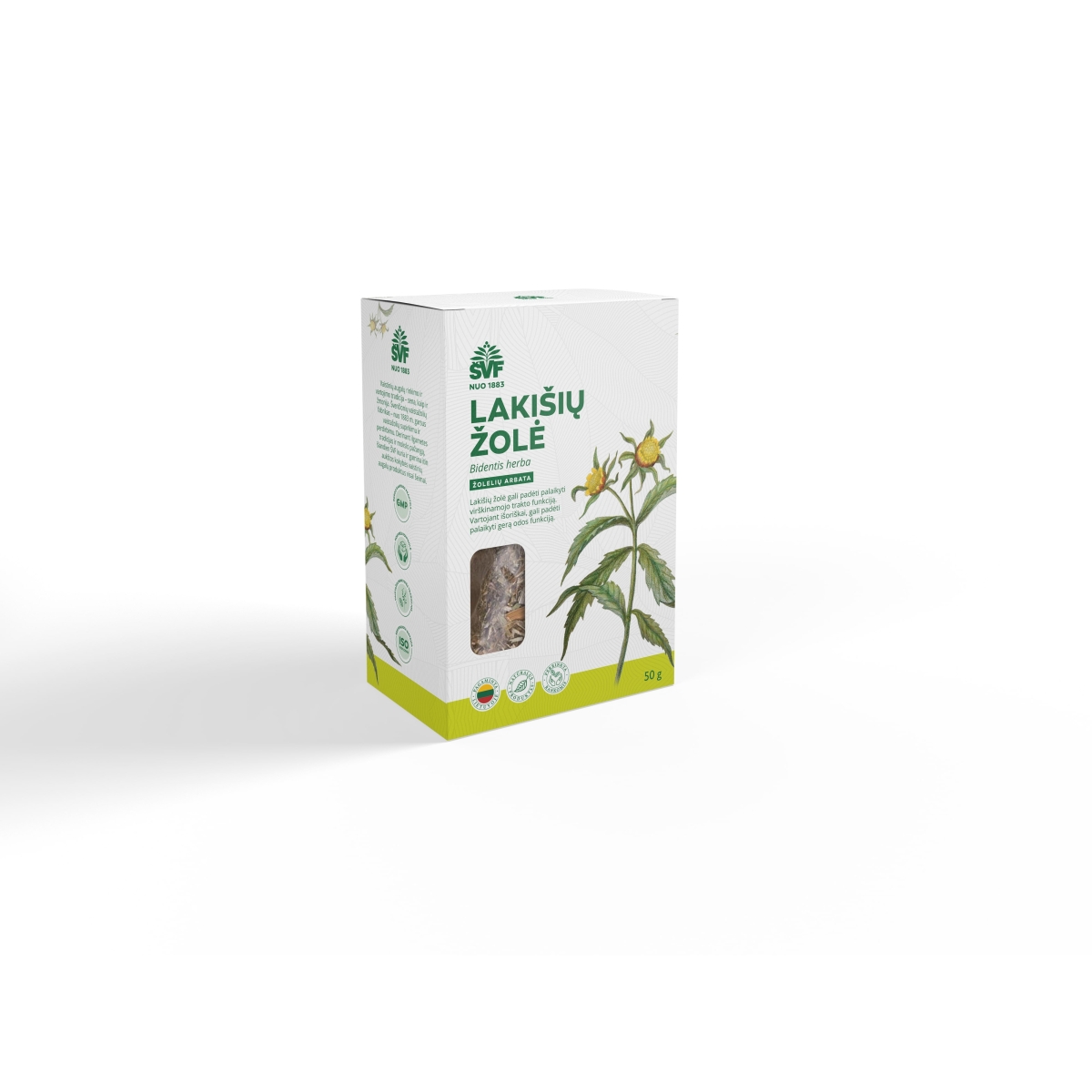 ŠVF žolelių arbata LAKIŠIŲ ŽOLĖ, 50g - 