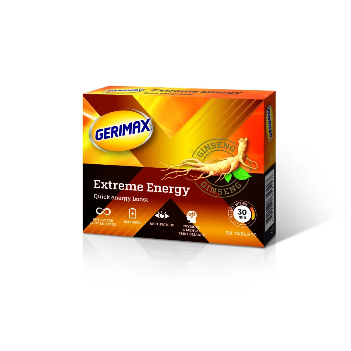 GERIMAX EXTREME ENERGY, 30 tabl. - 