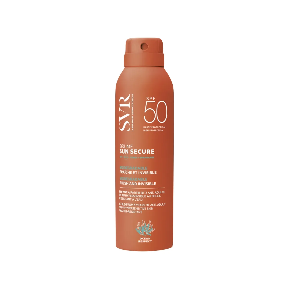 SVR kūno balzamas SUN SECURE BRUME SPF 50, 200ml - 