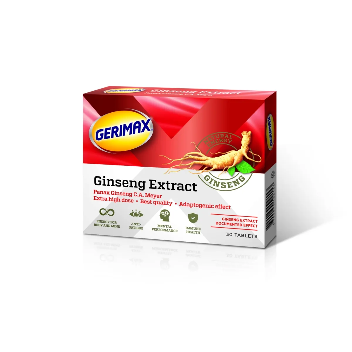 GERIMAX GINSENG EXTRACT, 30 tabl. - 
